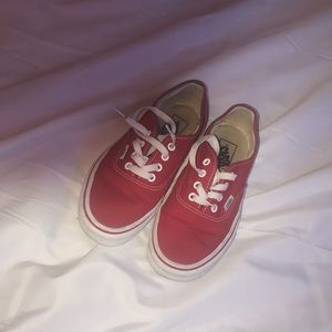 Classic Red Vans